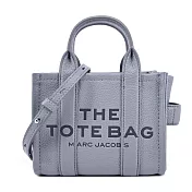 MARC JACOBS THE LEATHER MICRO TOTE 皮革兩用托特包- 灰藍