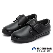 MOONSTAR 日製學生皮鞋 17 1黑