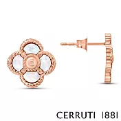 【Cerruti 1881】限量2折 義大利經典PETALOS耳環 全新專櫃展示品(CE5103)