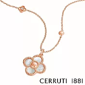 【Cerruti 1881】限量2折 義大利經典PETALOS項鍊 全新專櫃展示品(CN5105)