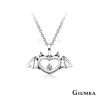 GIUMKA情侶項鍊925純銀項鏈完美戀人單鍊價格MNS07059 45cm 小墜白鋯