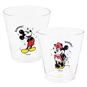 迪士尼 米奇米妮 260ml 杯子 玻璃杯 水杯 Mickey Minnie DISNEY 米奇