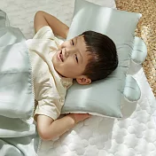 韓國[Hello HiZoo]極度冰涼Sherbetcool 兒童涼感造型抗菌防蟎雙面枕/涼感枕/護脊/護頸枕 (熊耳)