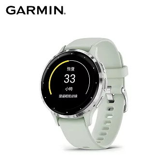 GARMIN VENU 3S GPS 智慧腕錶  橄欖薄荷