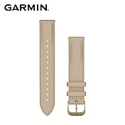 GARMIN Quick Release 18mm 皮革錶帶  燒磚可可