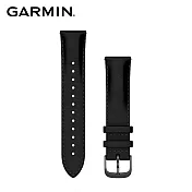 GARMIN Quick Release 20mm 光譜黑皮革錶帶