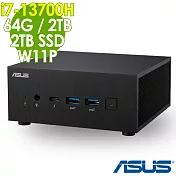 ASUS 華碩 PN64-E1-S7029AV (i7-13700H/64G/2TB+2TB SSD/W11P)