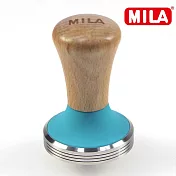 MILA 櫸木色彩矽膠填壓器58mm(六種顏色) 藍