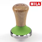 MILA 櫸木色彩矽膠填壓器58mm(六種顏色) 綠