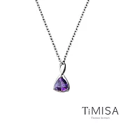 【TiMISA】 無限的愛(三色)純鈦項鍊(10E)  神秘紫