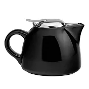 《Utopia》Barista瓷製濾茶壺(曜黑450ml) | 泡茶 下午茶 茶具