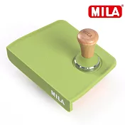 MILA 櫸木色彩矽膠填壓器51mm(五種顏色)-附MILA 防塵矽膠填壓墊 綠