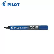 PILOT SCA-100 100型麥克筆-圓頭 藍