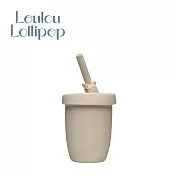 Loulou Lollipop 加拿大 動物造型 兒童矽膠吸管杯 - 可愛草泥馬