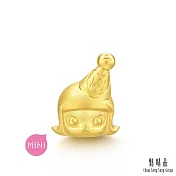【點睛品】 Charme Mini 泡泡瑪特MOLLY-派對帽女孩 黃金串珠