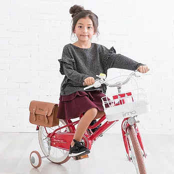 【U】日本 iimo - 兒童腳踏車16吋 經典紅