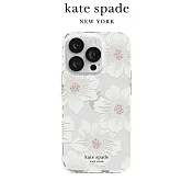 【kate spade】iPhone 15系列 精品手機殼 經典蜀葵 iPhone 15 Pro Max