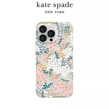 【kate spade】iPhone 15系列 MagSafe 精品手機殼 秘密花園 iPhone 15 Pro