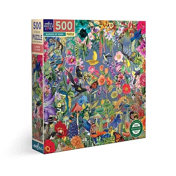 eeBoo 500片拼圖 – 伊甸園 Garden of Eden 500 Piece Puzzle