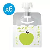 【日本BALANCE】沛能思 介護食品 能量補給果凍水 青蘋果口味150gX6