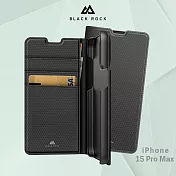 德國Black Rock 防護翻蓋皮套-iPhone 15 Pro Max (6.7