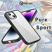 VOYAGE 超軍規防摔保護殼-Pure Sport 酷黑-iPhone 15 Plus (6.7