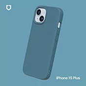 犀牛盾 iPhone 15 Plus (6.7吋) SolidSuit 防摔背蓋手機保護殼- 深海藍