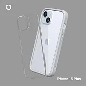 犀牛盾 iPhone 15 Plus (6.7吋) Mod NX 邊框背蓋兩用手機保護殼- 白