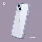 犀牛盾 iPhone 15 (6.1吋) CrashGuard 防摔邊框手機保護殼 - 薰衣紫