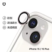 犀牛盾 iPhone 15 / iPhone 15 Plus 9H 鏡頭玻璃保護貼 - 粉