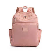 DF Queenin日韓 -韓版潮流小資女百搭輕巧實用後背包 - 多色可選 粉紅色