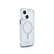 Skinarma iPhone 15 Saido低調風格磁吸防摔手機殼 附扣具 透明