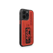 Skinarma iPhone 15 Pro Spunk 磁吸充電支架防摔手機殼 橘紅