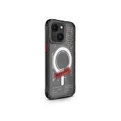 Skinarma iPhone 15 Orion未來科技磁吸防摔手機殼 附扣具 黑色