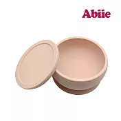 abiie 食光碗-吸盤式矽膠餐碗 木瓜牛奶