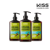 【KISS】以色列摩洛哥油B5洗髮精400ml*3入組