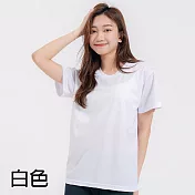 【男人幫】T6 短袖排汗T恤 布料柔軟 嚴選材質 素色簡約 大尺碼-白色、灰色、黑色、螢光黃、螢光橘 XS 白色