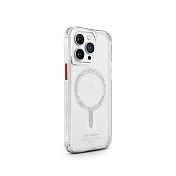 Skinarma iPhone 15  Pro Saido低調風格磁吸防摔手機殼 附扣具 透明