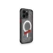 Skinarma iPhone 15 Pro Orion未來科技磁吸防摔手機殼 附扣具 黑色