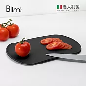 【義大利Blim Plus】SKATEBOARD 防滑抗菌砧板- 碳黑