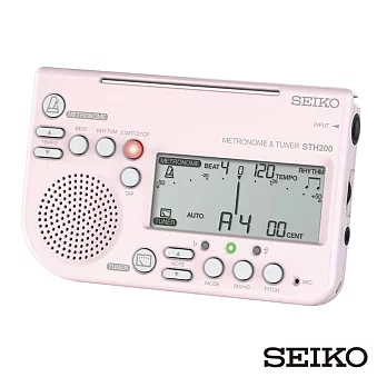 SEIKO STH200B 二合一數位節拍器/調音器 | 粉