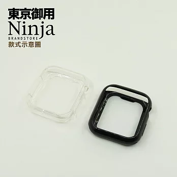 【東京御用Ninja】Apple Watch 9 (45mm)/SE (44mm)晶透款TPU清水保護套 (透明)