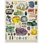 美國 Cavallini & Co. 1000片拼圖  水晶礦石