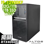 Acer Altos P10F8 (i9-12900KF/32G/1TB+1TB SSD/RTX4060Ti-8G/W11P)