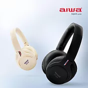 AIWA愛華 耳罩式藍牙耳機 NB-A23E 黑色