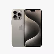 Apple iPhone 15 Pro 128G 6.1吋智慧手機 贈保貼+殼 廠商直送- 原色鈦金屬