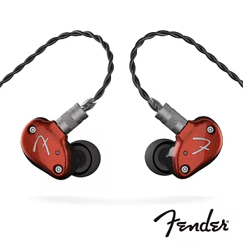 Fender Track 入耳式監聽耳機 | 紅