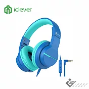 iClever HS19 兒童耳機 海軍藍