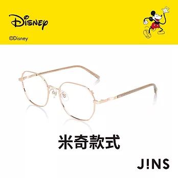 JINS 迪士尼米奇米妮系列第二彈-米奇款式眼鏡(UMF-23A-114)  玫瑰金