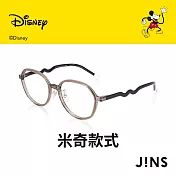 JINS 迪士尼米奇米妮系列第二彈-米奇款式眼鏡(URF-23A-116) 棕色